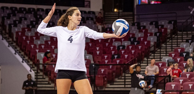 Troy Volleyball Slide 3