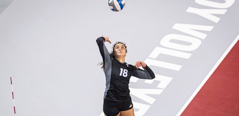 Troy Volleyball Slide 1