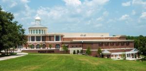 Outside Trojan Arena