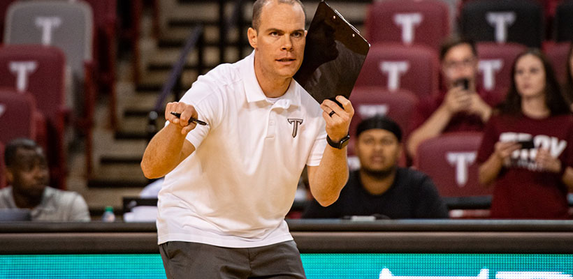 Troy Volleyball Slide 2